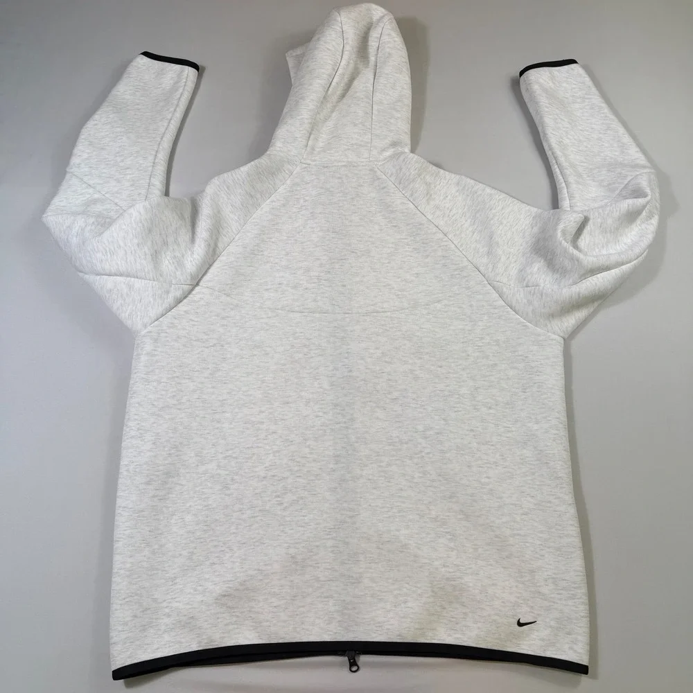 Nike Tech Fleece Windrunner Full Zip Hoodie Mens XL Heather Grey HV0949-051